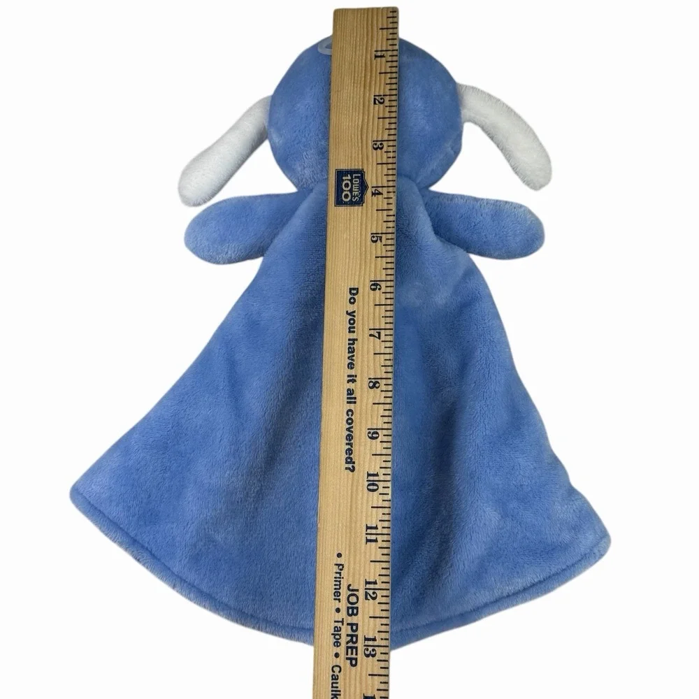 Puppy Dog Lovey Security Blanket Dept 56 Soft Baby Gift Puppy Love Stuffy Blue